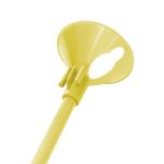 Kit Suporte para Balão 33cm - Amarelo Fluorescente - 10 Unidades - Rizzo Embalagens