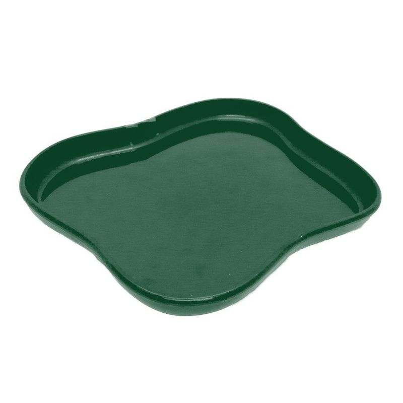 Bandeja Orgânica  - 18x14,5 cm -   Verde Folha - 1 unidade - Só Boleiras - Magazine 25
