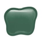 Bandeja Orgânica  - 18x14,5 cm -   Verde Folha - 1 unidade - Só Boleiras - Magazine 25