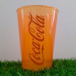 Copo de Plástico Coca-Cola - Laranja - 320 ml - 1 unidade - Plasútil - Magazine 25