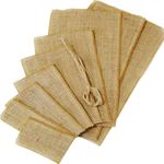Saco de Juta para Lembrancinhas N° 5 - 24x44 cm - 5 unidades - EcoArt Embalagens