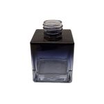 Frasco para aromatizador de Vidro Cubo - Preto e Degradê - 100ml - 1 unidade - Magazine 25