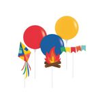Kit Balão Topo de Bolo Festa Junina - Cromus - Magazine 25
