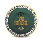 Prato Petisqueira - Brasil Copa 2022 - 18cm  - 8 unidades - Cromus - Rizzo Embalagens