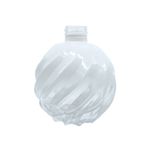 Frasco para aromatizador de Vidro Redondo - Aspiral Branco Degradê - 180ml - 1 unidade - Magazine 25