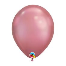 Balão de Festa Látex Liso Chrome - Mauve (Malva) - Qualatex - Magazine 25