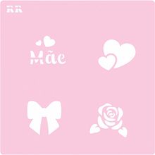 Stencil Mãe 1 - Ref. 4055 - 1 unidade - RR Cortadores - Magazine 25