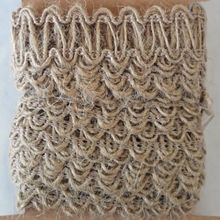 Fita Decorativa de Juta com Detalhes em Zig Zag - 3 metros - ArtLille