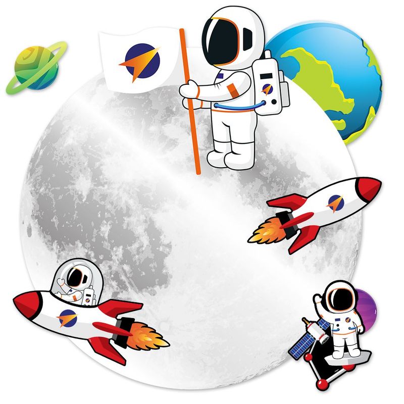 Kit Decorativo Espacial 01 Unidade - Regina - Rizzo Embalagens