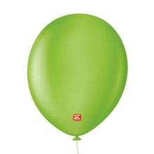 Balão Profissional Premium Uniq - 16'' 40 cm - Verde Cítrico - 10 unidades - Balões São Roque - magazine 25