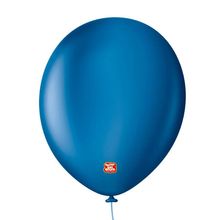 Balão Profissional Premium Uniq - 16'' 40 cm - Azul Clássico - 10 unidades - Balões São Roque - magazine 25