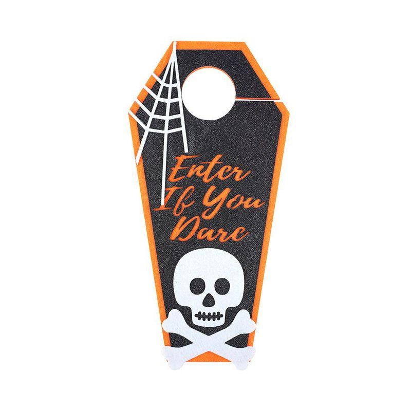 Enfeite para Porta Halloween - Caveira - 1 unidade - Cromus - Magazine 25