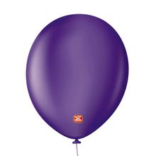 Balão Profissional Premium Uniq - 16'' 40 cm - Roxo Purple - 10 unidades - Balões São Roque - magazine 25
