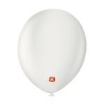 Balão Profissional Premium Uniq - 16'' 40 cm - Branco Absoluto - 10 unidades - Balões São Roque - magazine 25