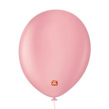 Balão Profissional Premium Uniq - 16'' 40 cm - Rosa Blossom - 10 unidades - Balões São Roque - magazine 25