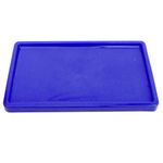 Bandeja Retangular 30x18cm Azul Bic - 01 unidade - Só Boleiras - Magazine 25