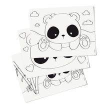 Folhas para Colorir Festa Panda - Cromus - Magazine 25