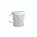 Caneca Acrílica Rosqueável Personalizada - Alegria de Páscoa - Branco - 1 unidade - Magazine 25
