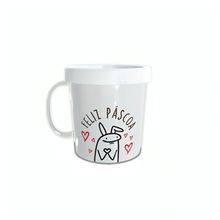 Caneca Acrílica Rosqueável Personalizada - Páscoa Flork - Branco - 1 unidade - Magazine 25