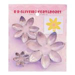 Kit Cortadores Flores Margaridas - 1 Unidade - RR Cortadores - Magazine 25