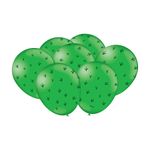 Balão de Festa decorado São João Verde Claro 9'' polegadas - 25 unidades - Festcolor - Magazine 25
