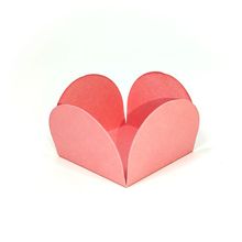 Forminhas para Doces 4 Pétalas Rose - 50 unidades - Magazine 25