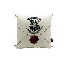 Almofada Carta Hogwarts 40cm - Harry Potter - 1 unidade - Zona Criativa - Magazine 25