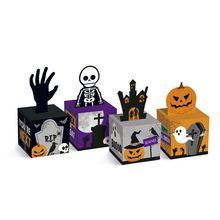 Caixa para Lembrancinha Quadrada do Halloween Sortidas - 10 unidades - Cromus - Magazine 25