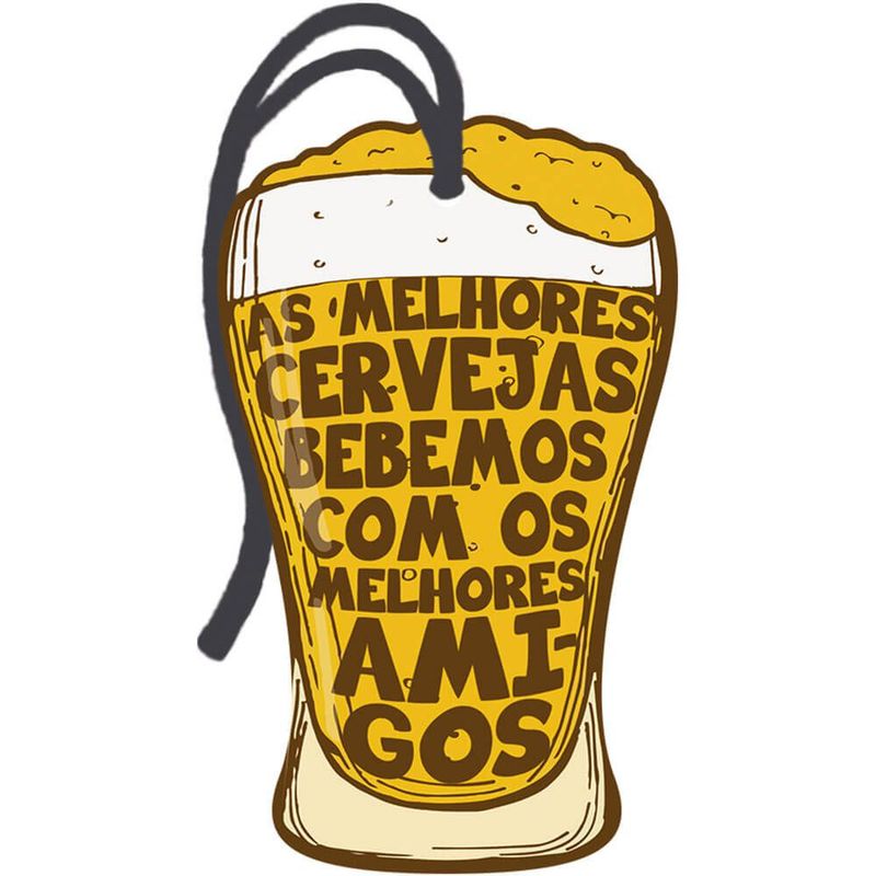 Decor Home Tag 2 - As Melhores Cervejas... - DHT2-033 - LitoArte - Magazine 25