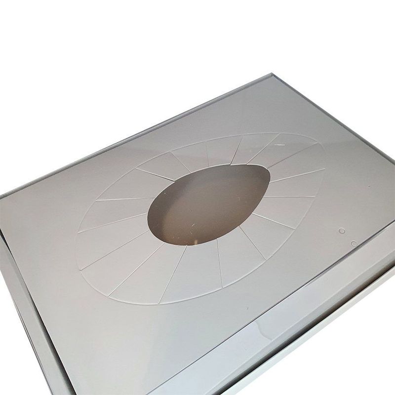 Caixa para Ovo de Colher G - Branca - 1 unidade Pct. c/ 10 unds. - CAC Embalagens - Magazine 25