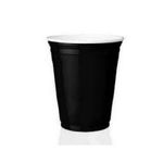 Copo Americano de Plástico Preto 400ml - 25 unidades - Triktrik