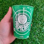 Copo de Plástico Palmeiras - 320 ml - 1 unidade - Plasútil - Magazine 25