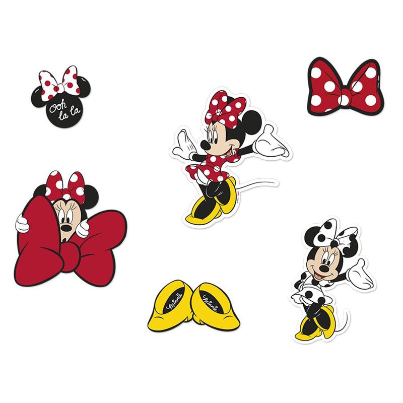 Mini Personagens Decorativo Festa Minnie Mouse 50 Unidades Regina Magazine 25