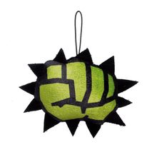 Enfeite para Pendurar Punho do Hulk Avengers 10cm - 01 unidade - Cromus Natal - Magazine 25