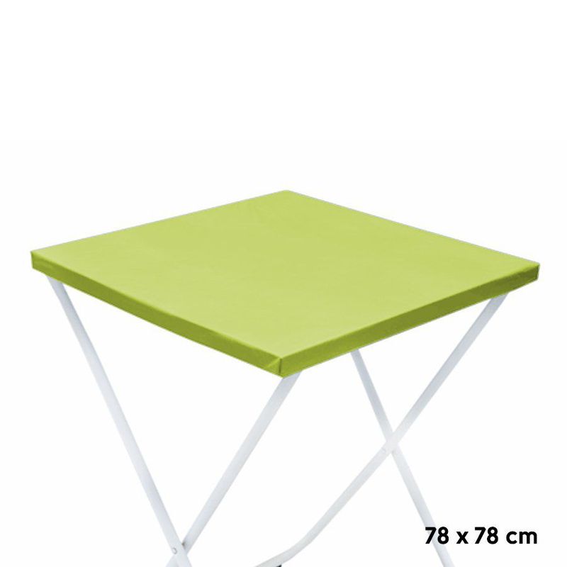 Toalha Plástica Cobre Manchas Perolizada - 78 x 78 cm - Verde Pistache - 10 unidades - CampFestas - Magazine 25