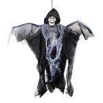 Ceifador Com Asas - 50 x 51,5 x 7 cm - Halloween - 1 unidade - Cromus - Magazine 25