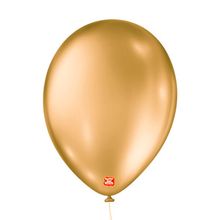 Balão de Festa Metalic - Ouro - São roque - Magazine 25