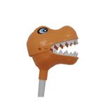 Brinquedo Boca Maluca Dino Rex - Laranja - 1 unidade - Rizzo