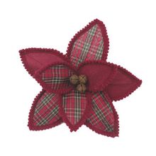 Poinsétia Decorativa de Natal - Vermelho - 35cm - 1 unidade - Magazine 25