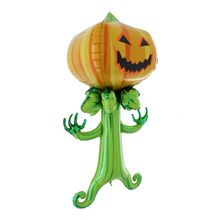 Balão de Festa Metalizado 56" 142cm - Spooky Pumpkin - 1 unidade - Magazine 25