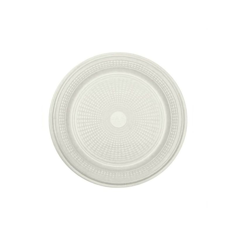Prato Bolo Descartável 15cm Branco 10 unidades Trik Trik