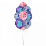 Balao Latex Premium - Ariel Disney - 12" Polegadas - 10 unidades - Regina - Rizzo Embalagens
