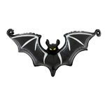 Balão de Festa Metalizado 25" 63cm - Linky Scary Bat - 1 unidade - Rizzo