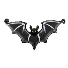 Balão de Festa Metalizado 25" 63cm - Linky Scary Bat - 1 unidade - Magazine 25