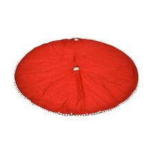 Saia Para Árvore de Natal - Vermelho - 120cm - 1 unidade - Magazine 25