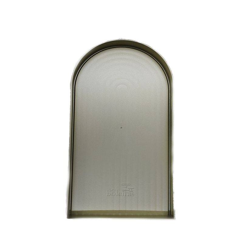 Bandeja Arco - premium BD-A - 220 x 122  - Dourado - 1 unidade - Só Boleiras - Magazine 25