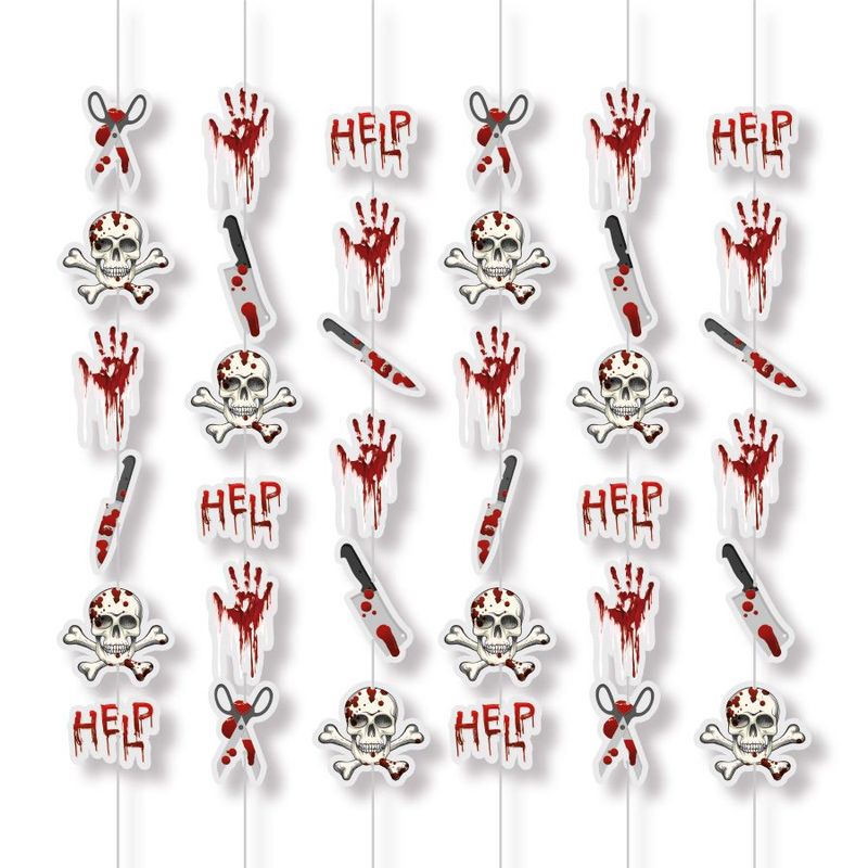 Cortina Decorativa - Help Halloween - 6 unidades - Cromus - Magazine 25