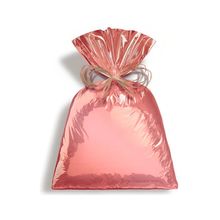 Saco para Presente Metalizado - Rose Gold - Cromus - Magazine 25