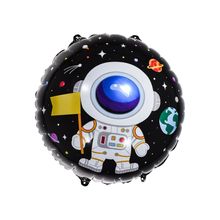 Balão de Festa Metalizado 18" 45cm - Espaço Sideral - 1 unidade - Make Mais - Magazine 25