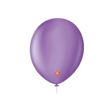 Balão Profissional Premium Uniq 11''27cm - Lilás Lavanda - 25 unidades - Balões São Roque - Magazine 25
